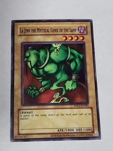La Jinn The Mystical Genie of the Lamp RP01-EN085 2024 Reprint Super Rare Mint - Bild 1 von 2