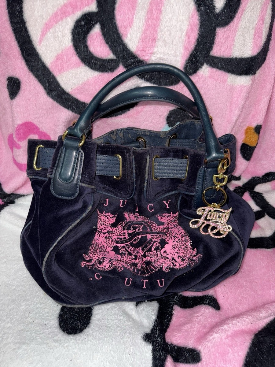 Juicy Couture Shoulder Bag Blue Bags & Handbags for Women Juicy Couture Shoulder Bag Blue Bags & Handbags for Women