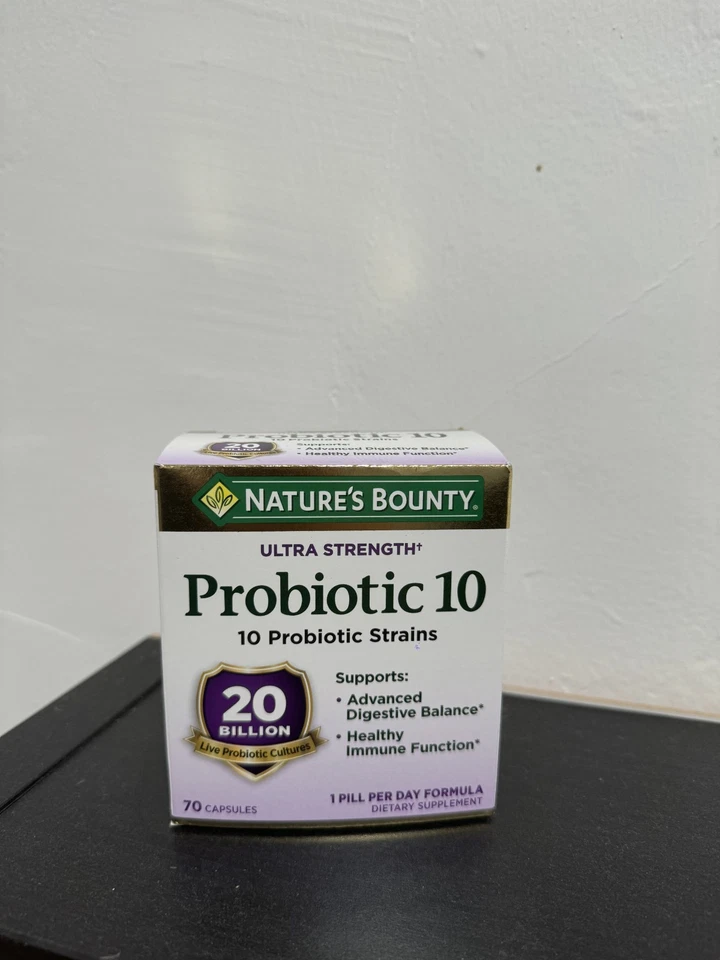 Nature's Bounty Ultra Strength Probiotic 10, 70 Capsules Exp 01/2027 - Image 1 of 1