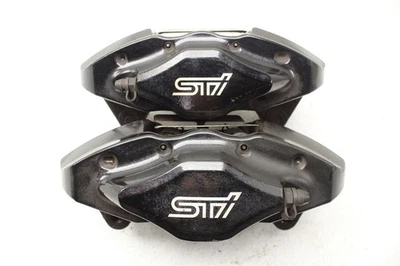 2014 Subaru WRX STI conjunto de pinça de freio traseira esquerda e direita Brembo fábrica 08-14 - Imagem 1 de 4