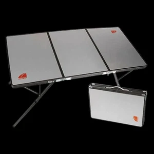 Oztent Bi Fold Table Aluminium Surface Portable Camping Camp Outdoor Portable - Picture 1 of 3