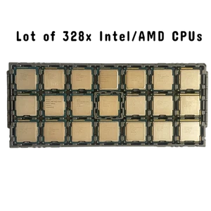 (Lot of 328 pcs) PC Desktop CPU Procesors Intel LGA 1200, 1151, 1150, 1156, 1155 - Afbeelding 1 van 3