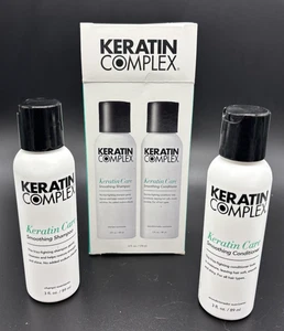 Keratin Complex Keratin Care Travel Set: Shampoo and Conditioner (3 Oz Each) - Picture 1 of 9