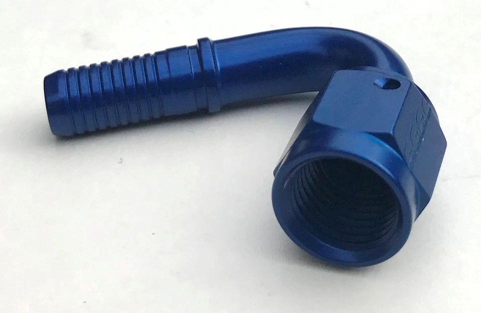 [G72] Goodridge Aeroquip -6AN 120 degree fuel oil hose fitting 4120-06D racecar - Image 1 of 1