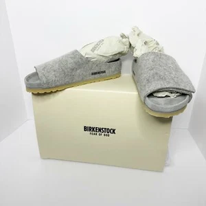 Birkenstock X Fear of God Talla 38 Loz Feliz 100% Lana Fieltro Gris - Imagen 1 de 10