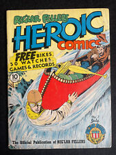 Reg'lar Fellers Heroic Comics #7 (1941) 1st MAN O METAL! Buck Rogers Tape inside