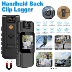 Mini Police Body Camera 2K 1080P HD Video Voice Recording IR Night Security Cam - Picture 1 of 36