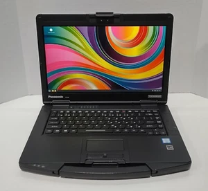 Panasonic Touchbook CF-54 14" 2.6GHz i5-7300U 16GB RAM 512GB M.2 Sin OS 5220 horas - Imagen 1 de 22
