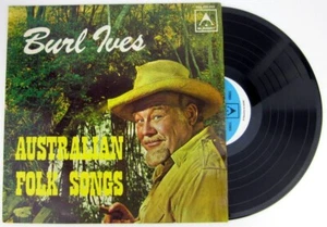 Burl Ives ‎– Australian Folk Songs - LP Vinyl Record and Cover VG+ - Picture 1 of 5