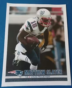 Matthew Slater New England Patriots Official Team Photo 8 1/2" X II" • Nice! - Picture 1 of 2
