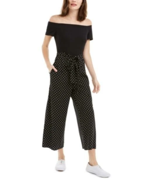 Precio de venta sugerido por el fabricante $90 Mono negro con hombros descubiertos Maison Jules talla 2XL Foto 1 de 2