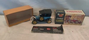 CORGI CLASSICS NO. 9013 1915 FORD IN ORIGINAL BOX DIORAMA FIGURE NEAR MINT - Picture 1 of 12