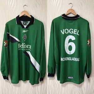BORUSSIA MONCHENGLADBACH 1999 2000 HOME FOOTBALL SHIRT JERSEY MATCH WORN 6 VOGEL - Picture 1 of 12