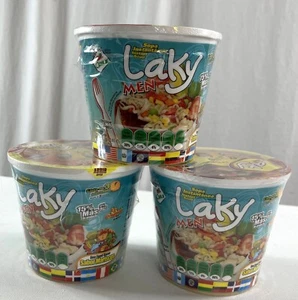 Sopa de fideos sabor marinero hombre laky 2,65z x 3 nueva.  Producto de Guatemala - Imagen 1 de 3