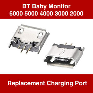 BT 6000 Ladeanschluss Babyphone Micro USB Ersatz Strom DC Buchse 088306