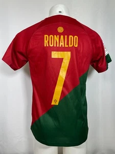Cristian Ronaldo #7 Portugal Nike 2022 Home Trikot Kit Herren SMALL - Bild 1 von 17