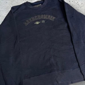 Abercrombie & Fitch Soft Fleece Long Sleeve Sweatshirt Size M - Picture 1 of 8