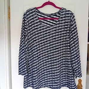 Shirt Langarm, Gr. 46, Bw 60 cm - Bild 1 von 7