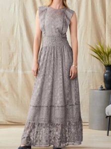 NWT Sundance Catalog Long Sleeveless “Faythe Dress Petite Size PM $268 - Picture 1 of 4