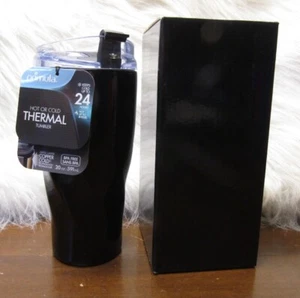 Primula Epoca 20-oz Insulated Hot or Cold Thermal Tumbler Black Color - NIB - Picture 1 of 3
