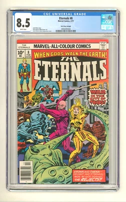 Eternals #8 CGC VFN Plus Highest Graded Free Postage - Image 1 of 4
