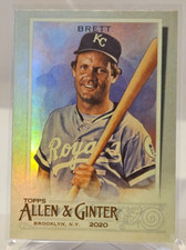 2020 Topps Allen & Ginter GEORGE BRETT #18 HOT Box Silver Foil