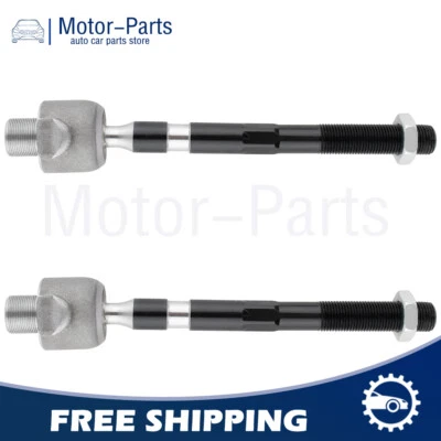 2pcs Front Steering Inner Tie Rod Ends for Nissan Frontier 2005-2019 EV800106 - Image 1 of 4