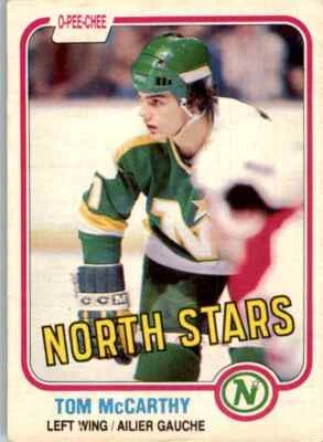 1981-82 O-Pee-Chee Tom McCarthy #164 - Image 1 of 2