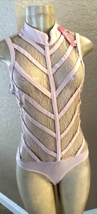 XTAREN Sexy Lace Transparent Bodysuit NWTS SZ MED bt8 - Picture 1 of 10