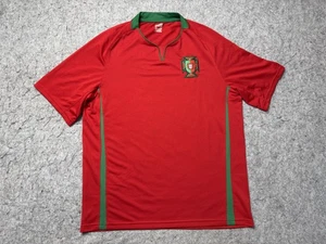 Vintage Portugal Shirt Mens Large Soccer Euro Football National Team Nike Jersey - Picture 1 of 11