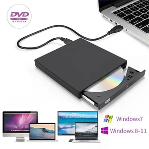 Interface External DVD Player CD DVD Drive DVD CD-RW Driver CD-ROM RW Player - Picture 1 of 12