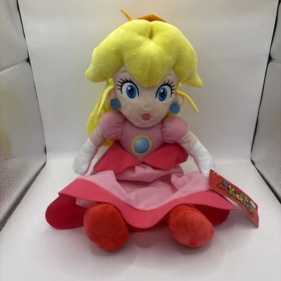 Princess Peach Plush 16 inches tall. New. Super Mario Nintendo - Image 1 of 4