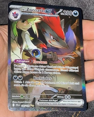 Pokemon Reisegefährten Ns Zoroark ex SIR 185/159 Near Mint deutsch - Bild 1 von 4
