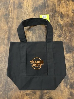 TRADER JOE'S 👻NEW Trader Joe’s Mini Halloween Tote Bag (Black) 🎃 SHIPS TODAY!