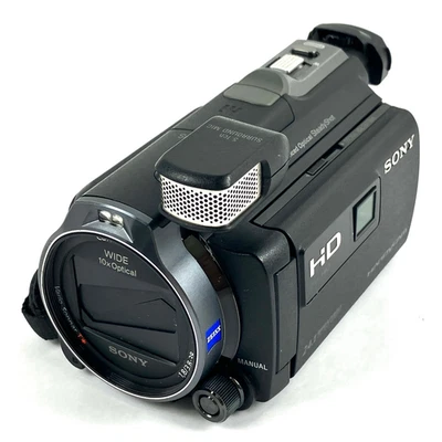 SONY HDR-PJ790V HANDYCAM Full HD Camcorder Black Japanese language only Used - Image 1 of 4