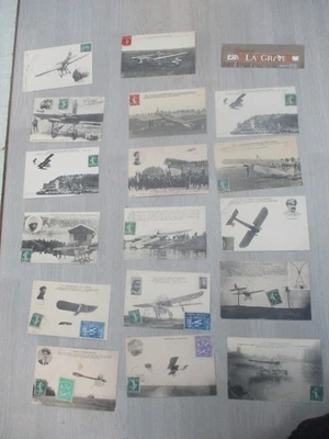 17 CPA Aviation Aéroplanes v. 1911 Blériot Vidart Pégoud Issy Les Moulineaux ... - Photo 1/4