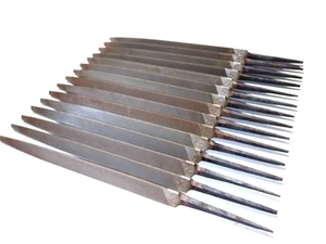 NICHOLSON 7" TAPER SQUARE TRIANGULAR FILE Lot of 15 NEW - Picture 1 of 5