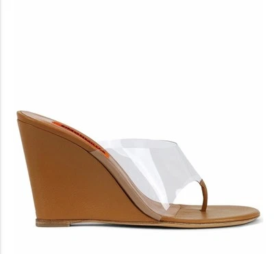 SIMON MILLER  Thong Wedge Sandals Sz 40 $495 - Image 1 of 4