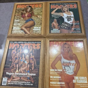 Hooters Picture Frame (4x) From Hooters Restaurant - Picture 1 of 5