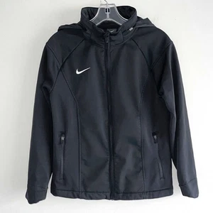 Nike Sphere Coaches Chaqueta Negra Talla S Polizón Capucha Prendas Exteriores Activas Cremallera - Imagen 1 de 16