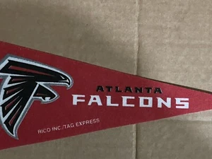 Atlanta Falcons mini football pennant 9 x 4" - Picture 1 of 5