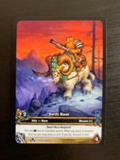 World of Warcraft WoW TCG Promo - EA Extended Art Swift Ram