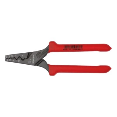 Pinza Crimpatrice per Capicorda Isolati e Non 0,5-16mm - WÜRTH 055710 - Immagine 1 di 4