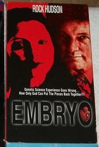 Embryo (VHS, 1976) Rock Hudson, RARE Sci-Fi Horror , plays well 1994 - Picture 1 of 3