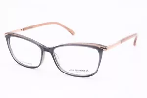 NEW LULU GUINNESS L219 B:38 CRYSTAL GREY GLD AUTHENTIC DESIGNER EYEGLASSES 56-16 - Picture 1 of 4