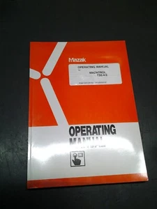 Manual de operación Mazak para Mazatrol T32-4/6 H712SA0512E (MS-482) - Imagen 1 de 6