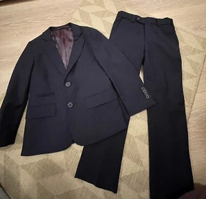 Isaac Mizrahi Boys 2 Piece Suit Navy Size 6 - Picture 1 of 3