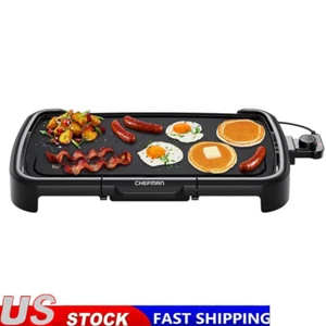XL Electric Griddle with Removable Temperature Control Immersible Flat Top Grill - Bild 1 von 8