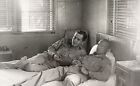 Affectionate+Handsome+Men+Soldiers+LAYING+IN+BED+Gay+Int+Vintage+Photo+1940s