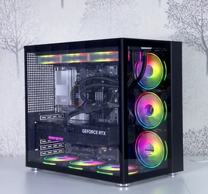 Ultimate 4K Gaming PC AMD Ryzen 7 9800X3D RTX 5080 16GB 32GB DDR5 2TB NVMe SSD - Bild 1 von 9